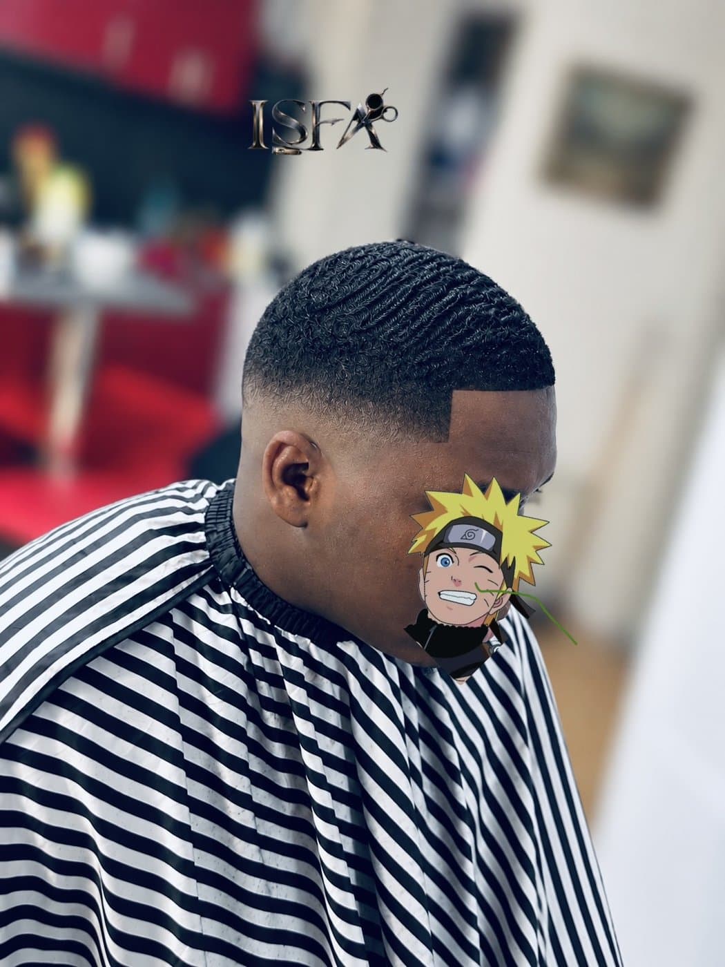 Waves et dégradé vus de profil